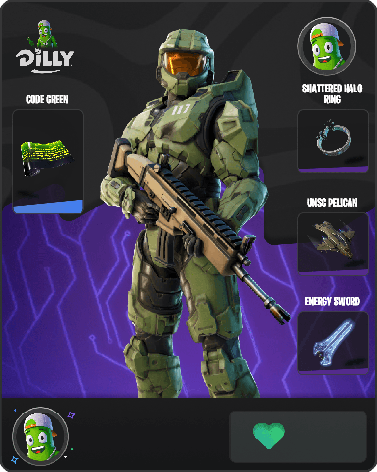 Master Chief Fortnite combo
