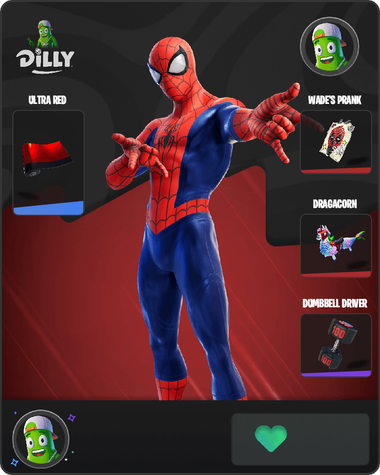 Spider-Man Fortnite combo