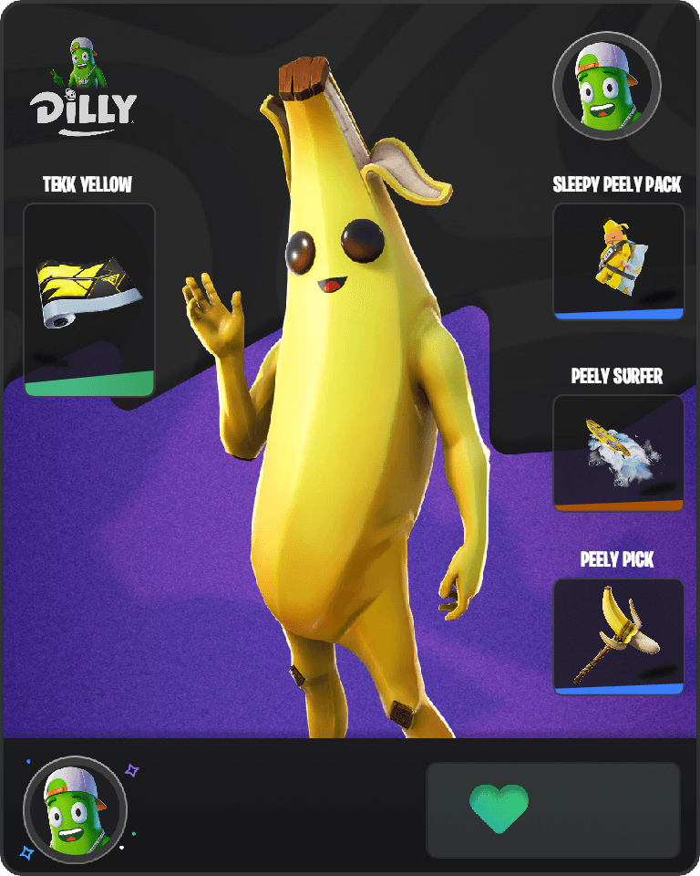 Peely Fortnite combo