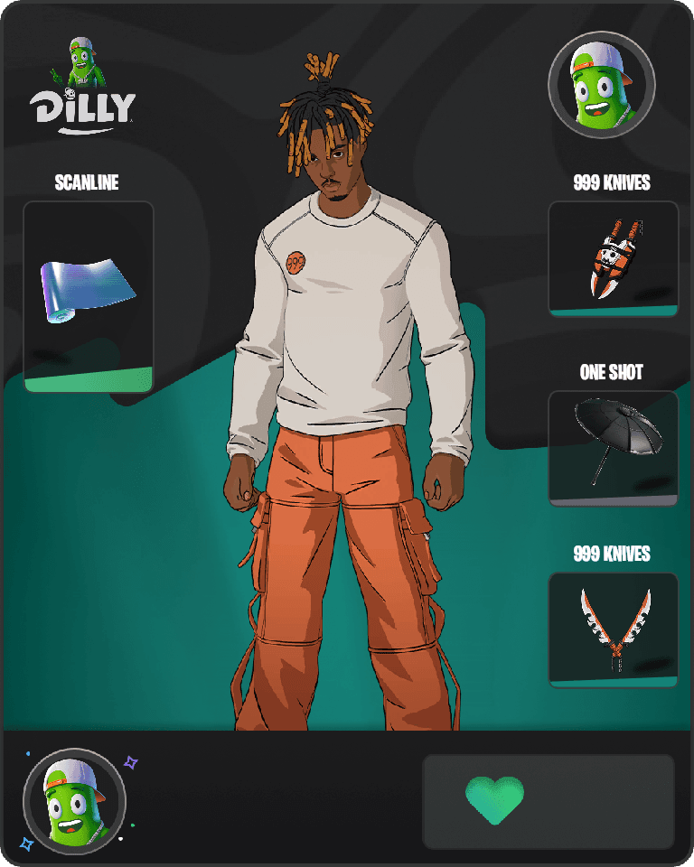 Slayer Juice WRLD Fortnite combo