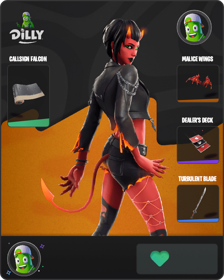 Malice Fortnite combo