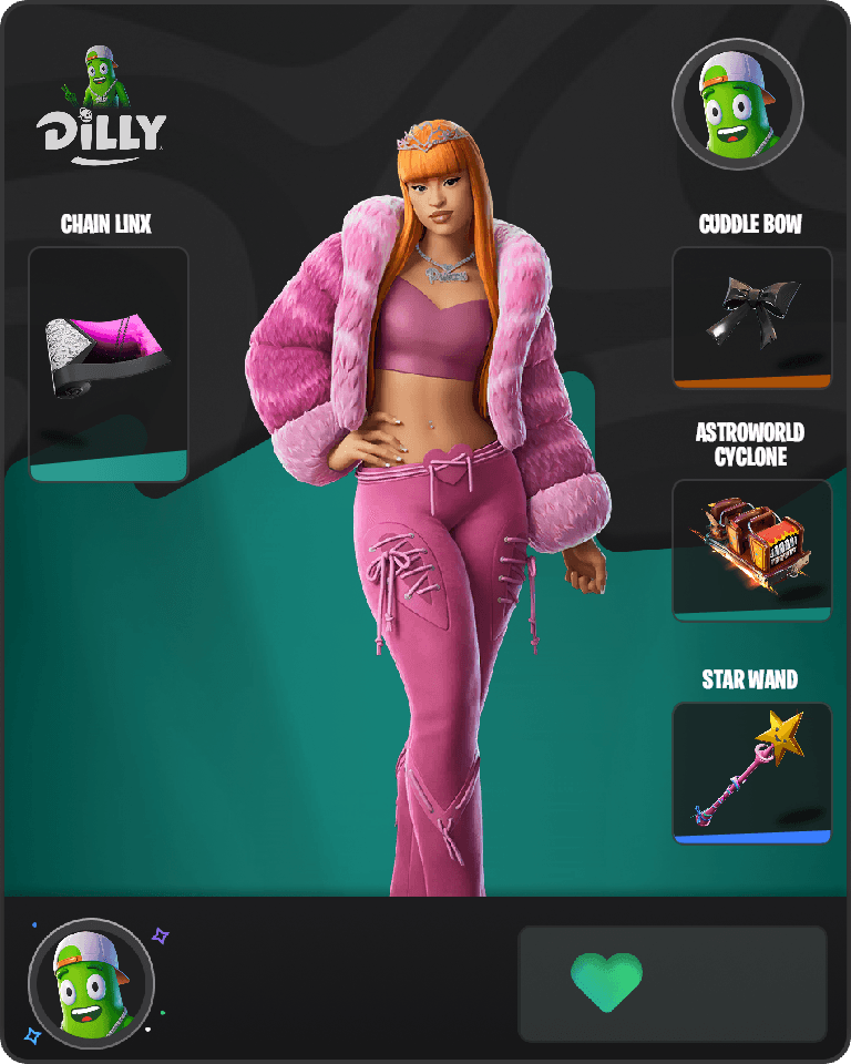 Rap Princess Ice Spice Fortnite combo