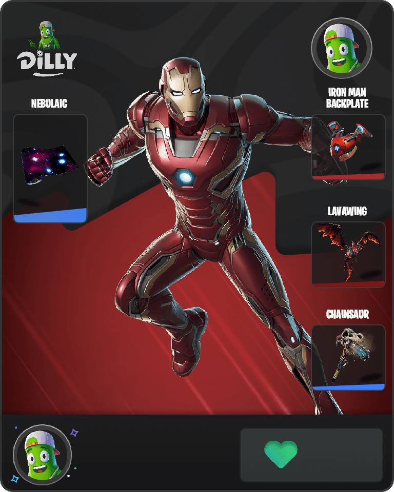 Iron Man Mk 45 Fortnite combo