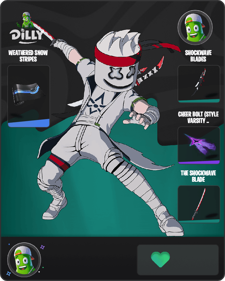 MARSHINOBI Fortnite combo
