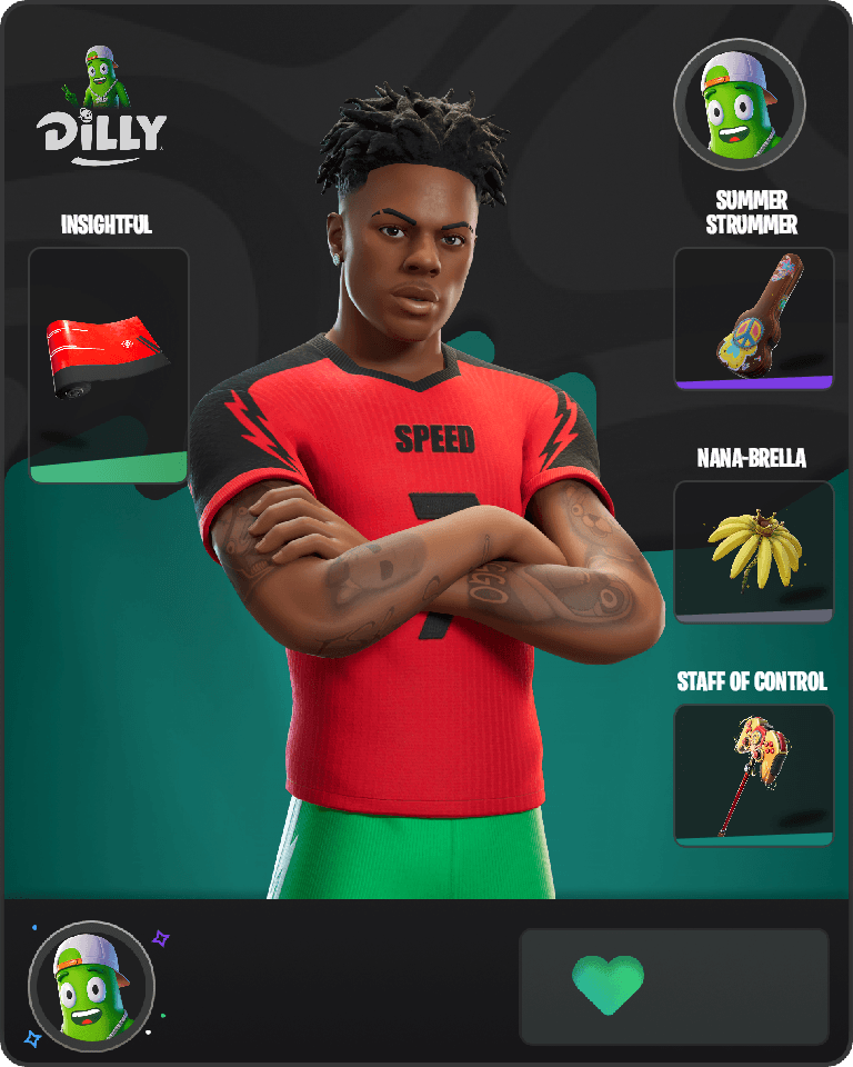 IShowSpeed Fortnite combo