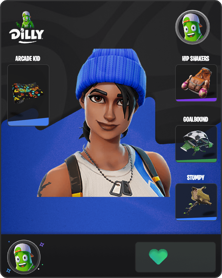 Blue Team Leader Fortnite combo