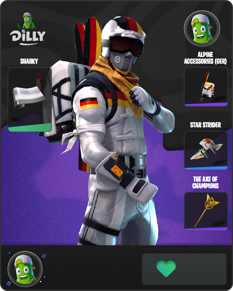 Alpine Ace (GER) Fortnite combo