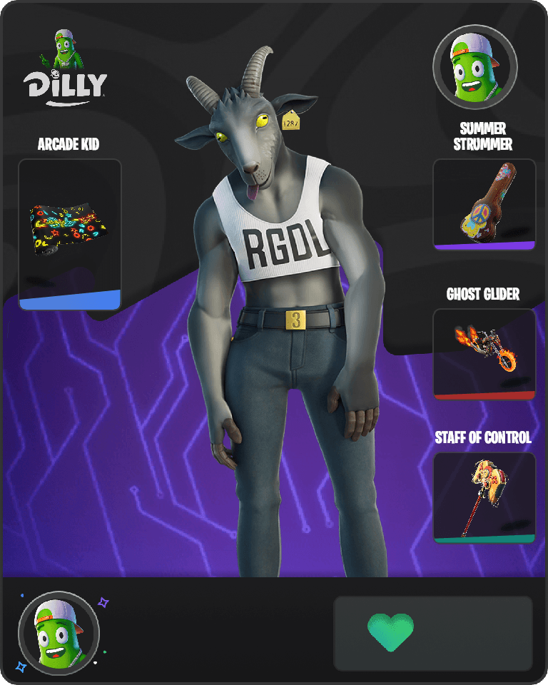 A Goat Fortnite combo