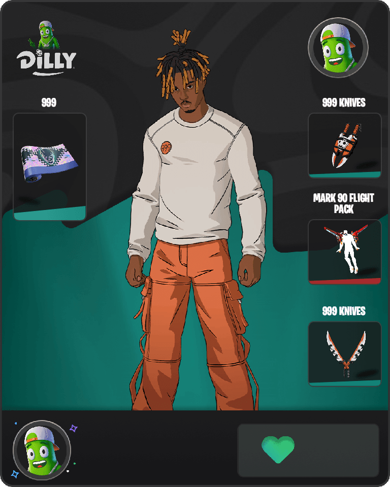 Slayer Juice WRLD Fortnite combo