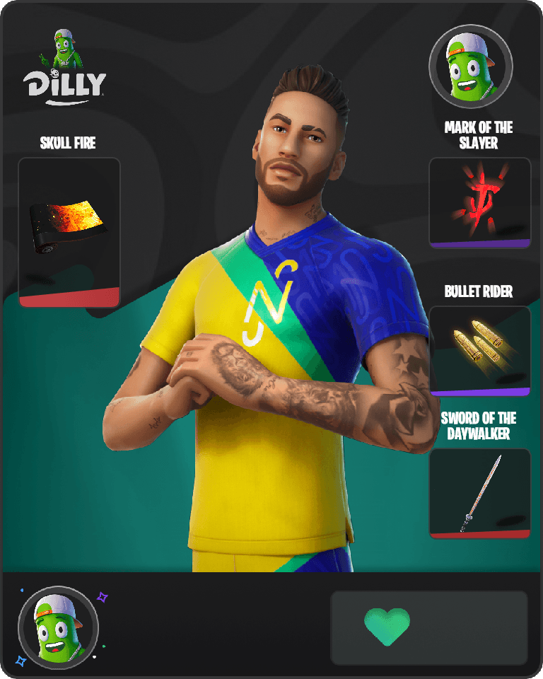 Neymar Jr Fortnite combo