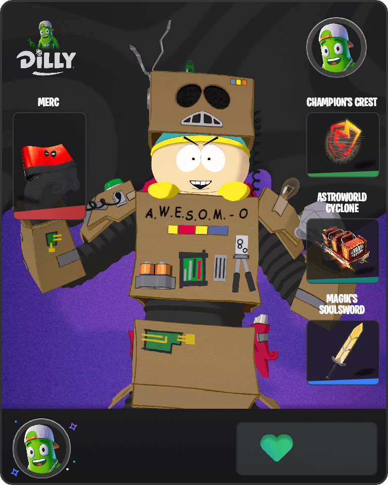Eric Cartman Fortnite combo