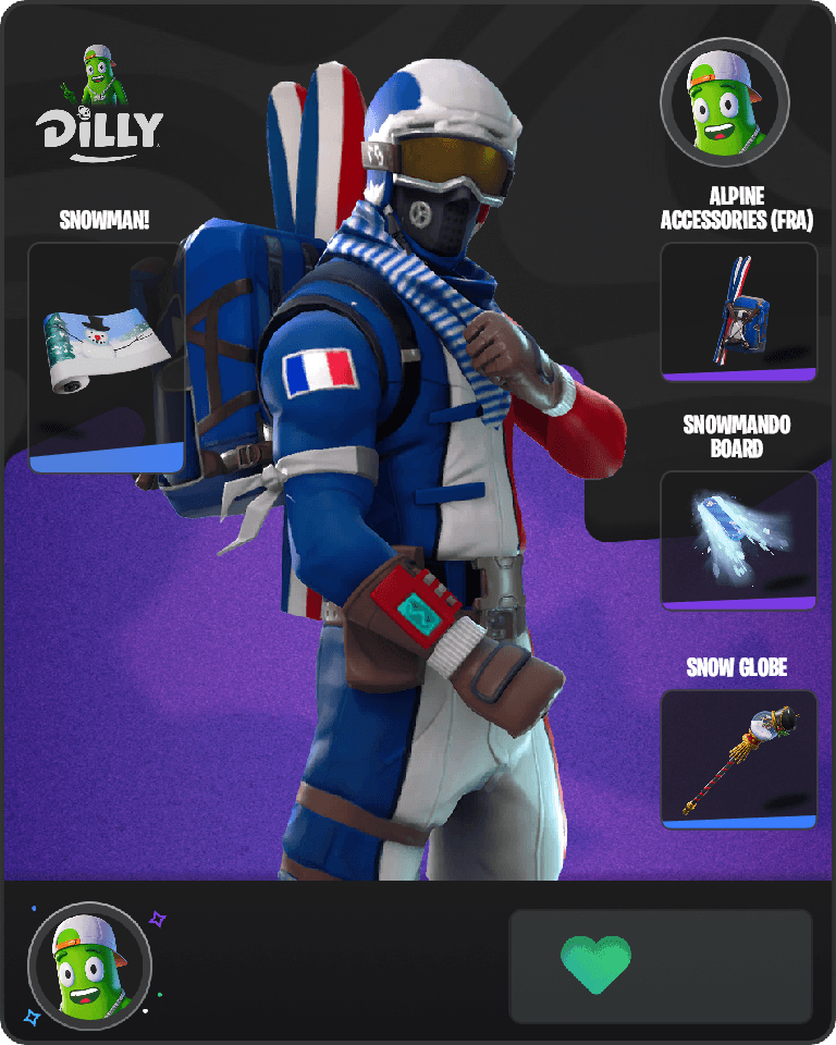 Alpine Ace (FRA) Fortnite combo