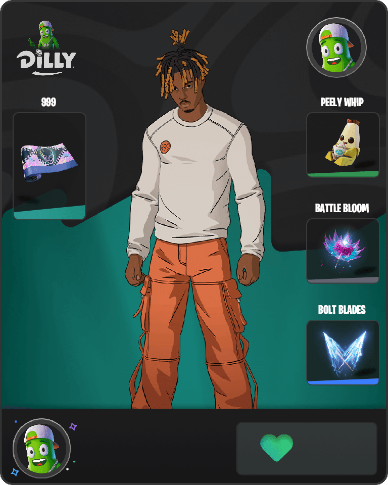 Slayer Juice WRLD Fortnite combo