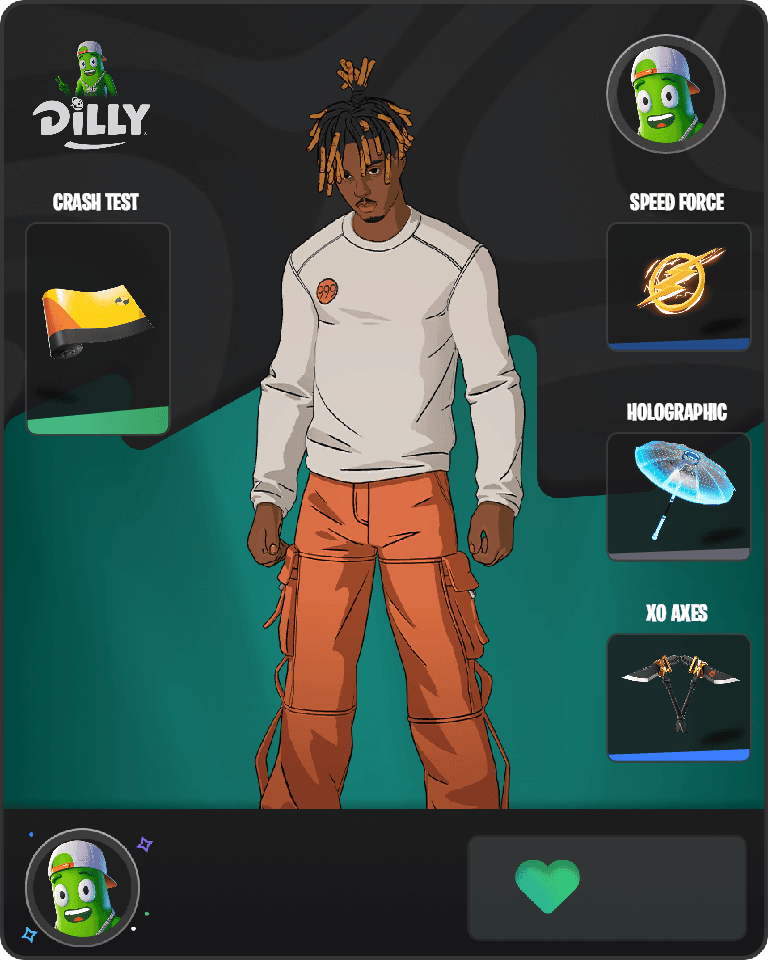 Slayer Juice WRLD Fortnite combo