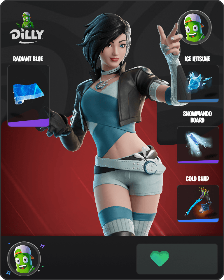 Luna Snow Fortnite combo