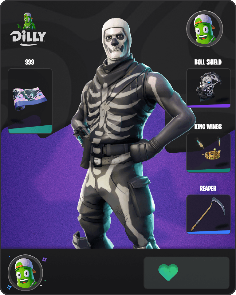Skull Trooper Fortnite combo