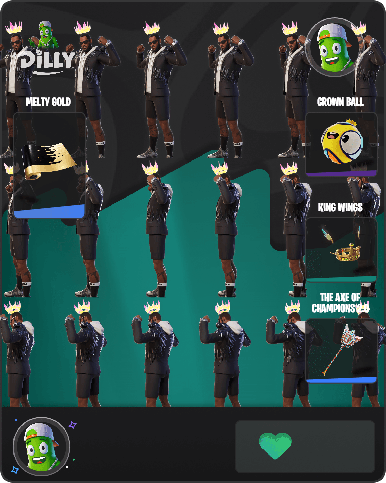 LeBron James Fortnite combo
