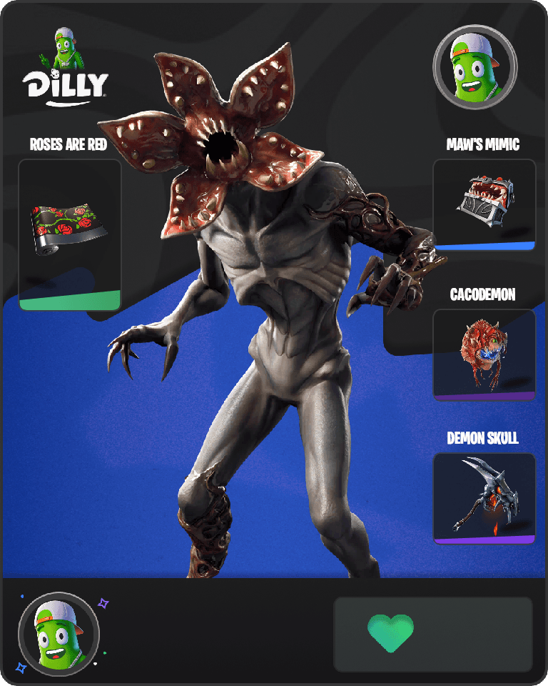 Demogorgon Fortnite combo