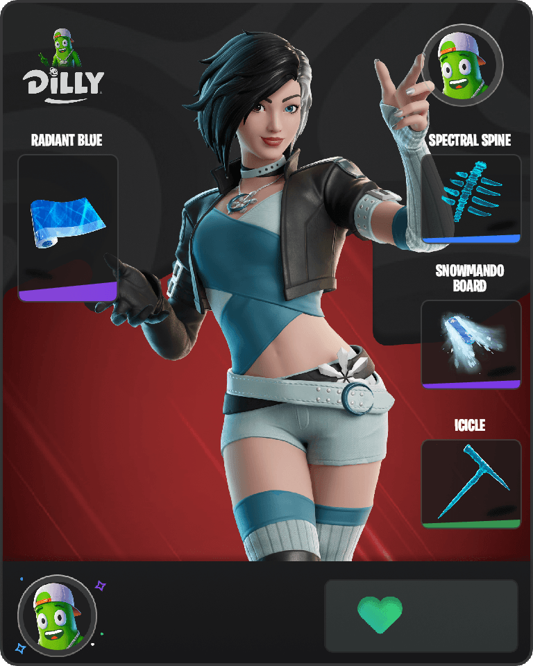 Luna Snow Fortnite combo