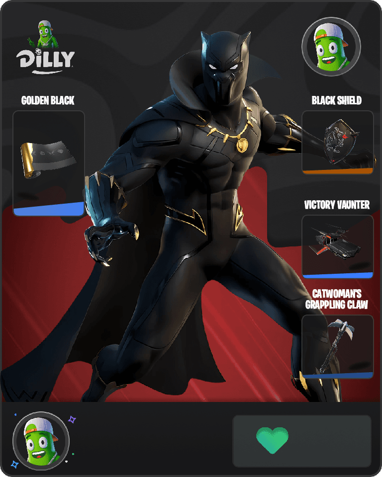 Black Panther Fortnite combo