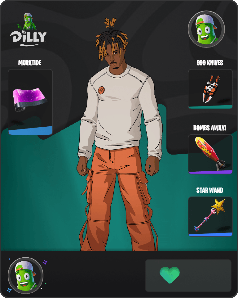 Slayer Juice WRLD Fortnite combo