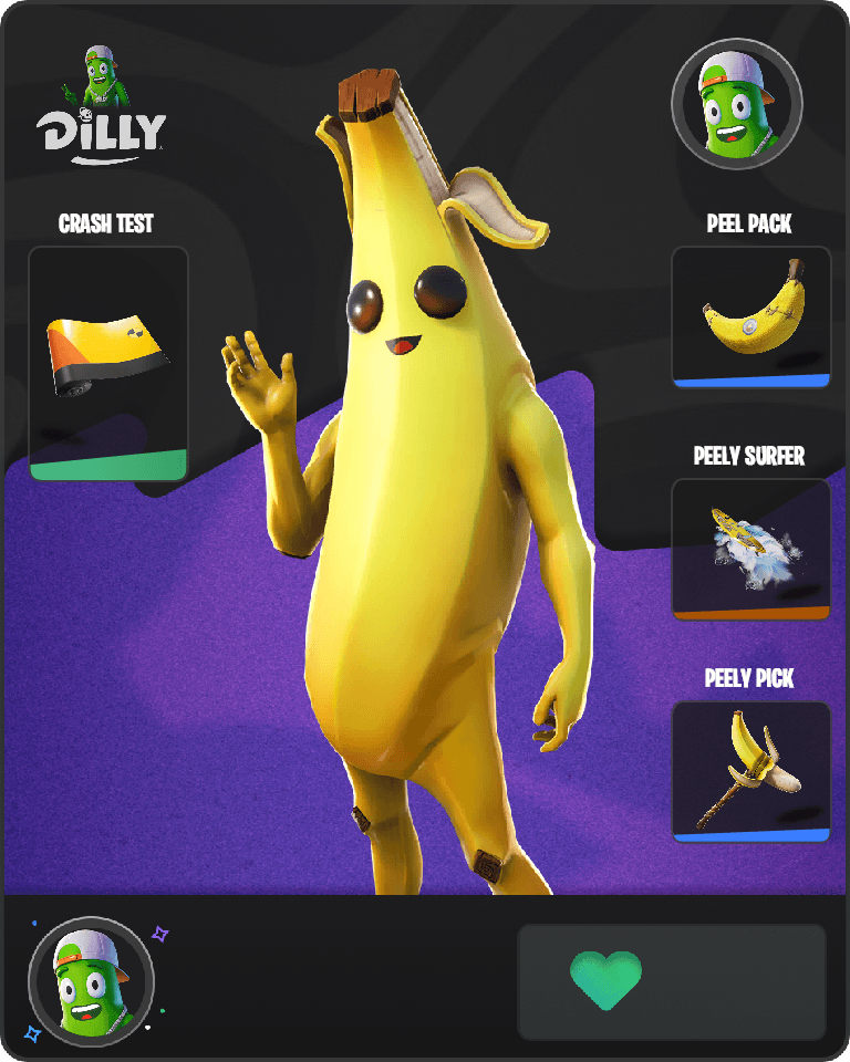 Peely Fortnite combo
