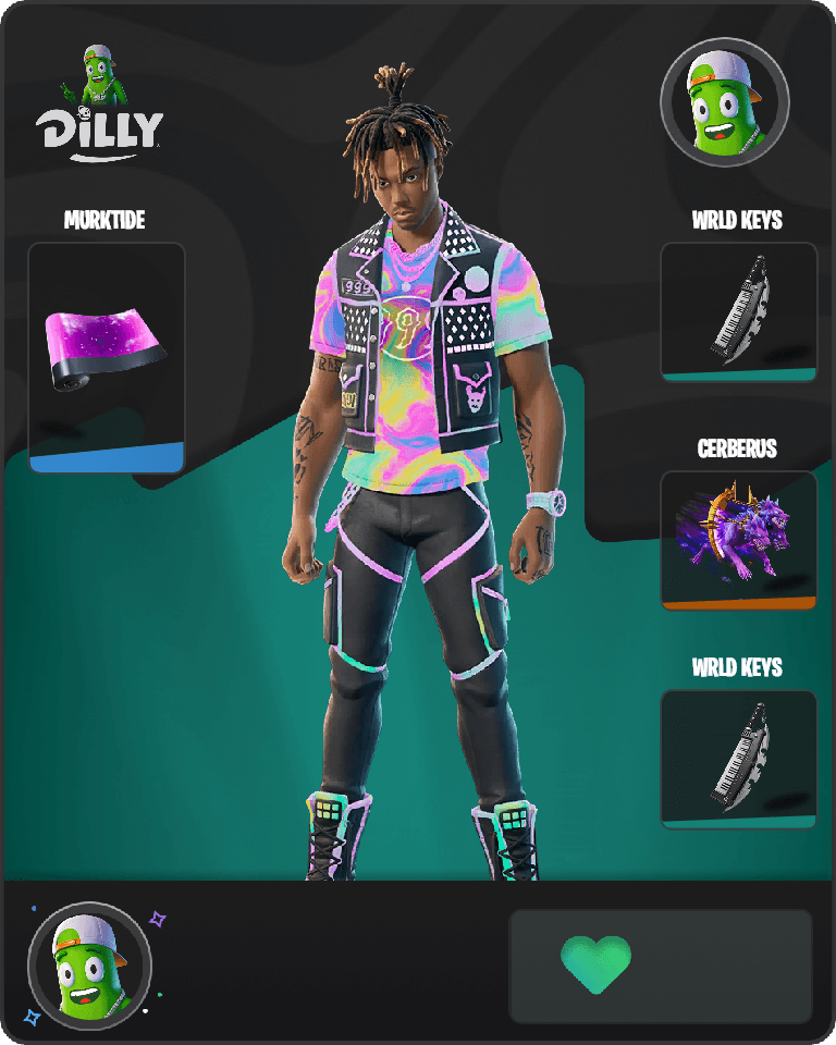 Juice WRLD Fortnite combo