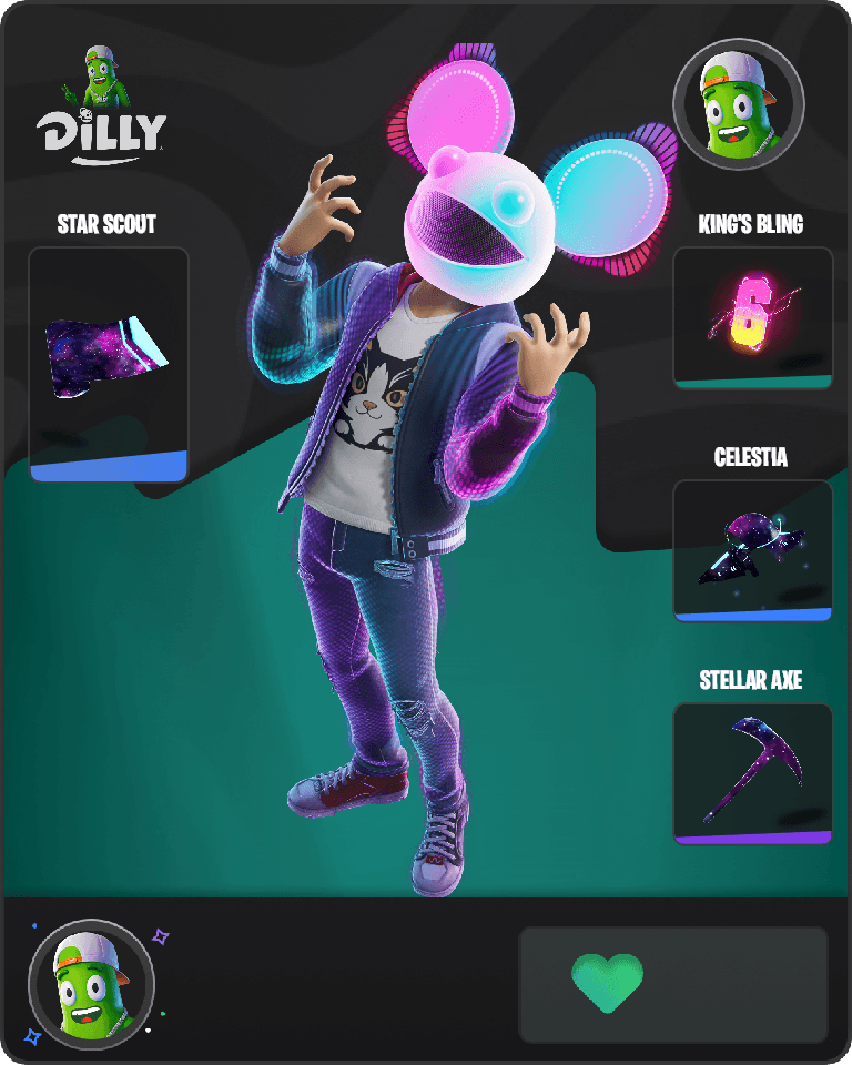 deadmau5 Fortnite combo