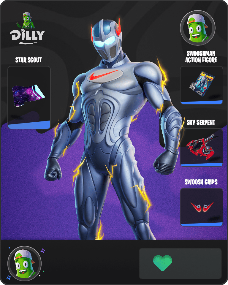 Swooshman Fortnite combo