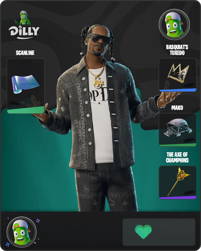 Snoop Dogg Fortnite combo