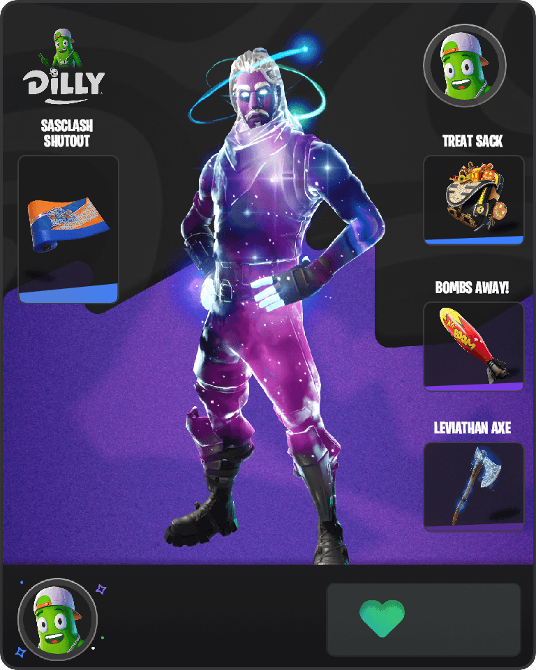Galaxy Fortnite combo