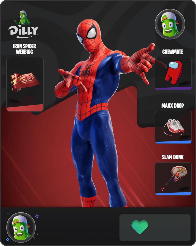 Spider-Man Fortnite combo