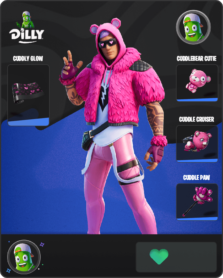 Cuddle King Fortnite combo