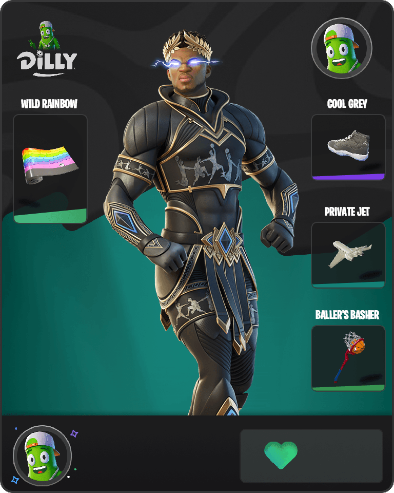Hoplite Giannis Fortnite combo