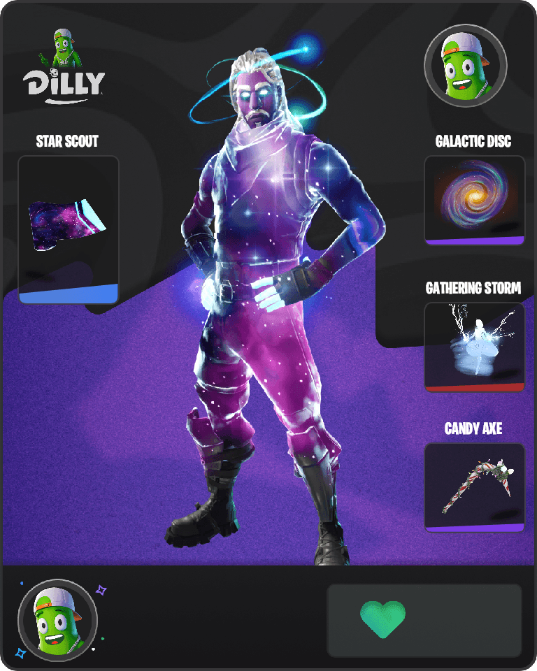Galaxy Fortnite combo