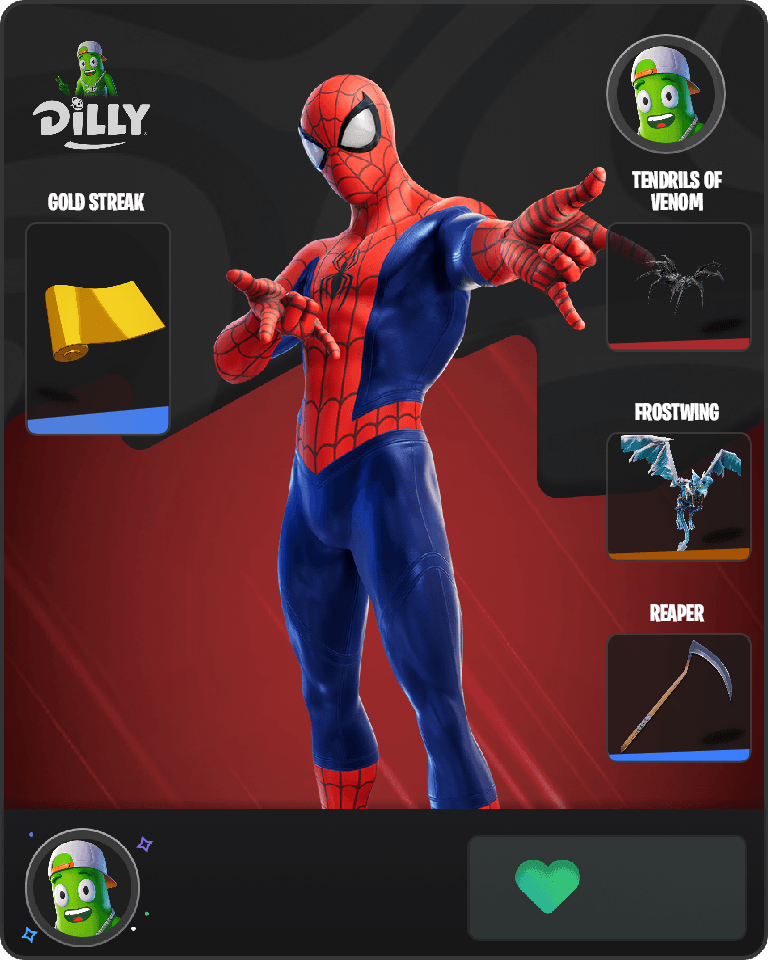 Spider-Man Fortnite combo