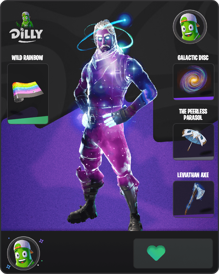 Galaxy Fortnite combo