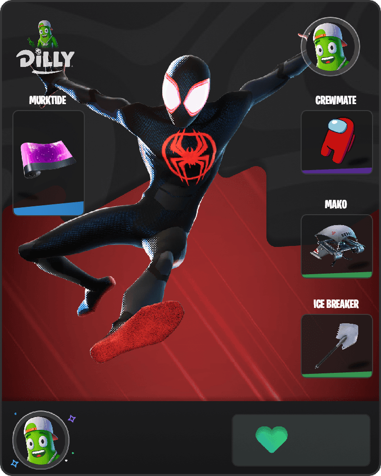 Spider-Man (Miles Morales) Fortnite combo