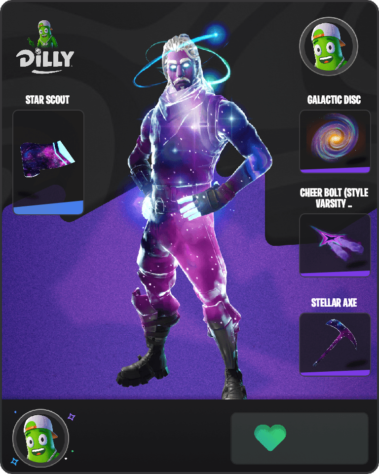 Galaxy Fortnite combo