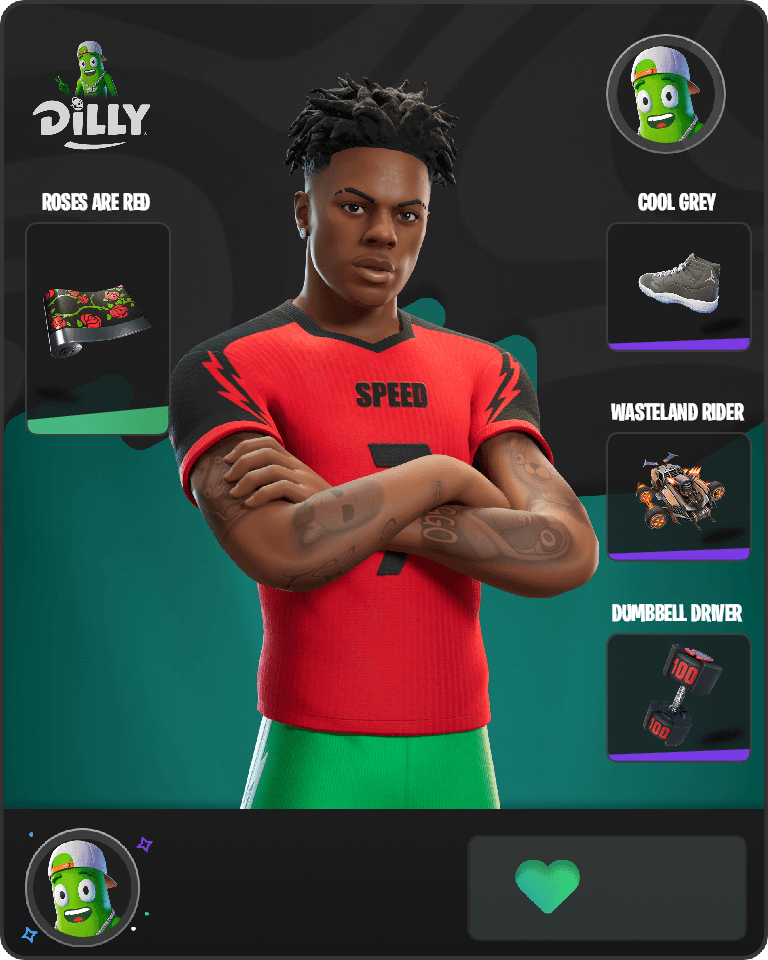 IShowSpeed Fortnite combo