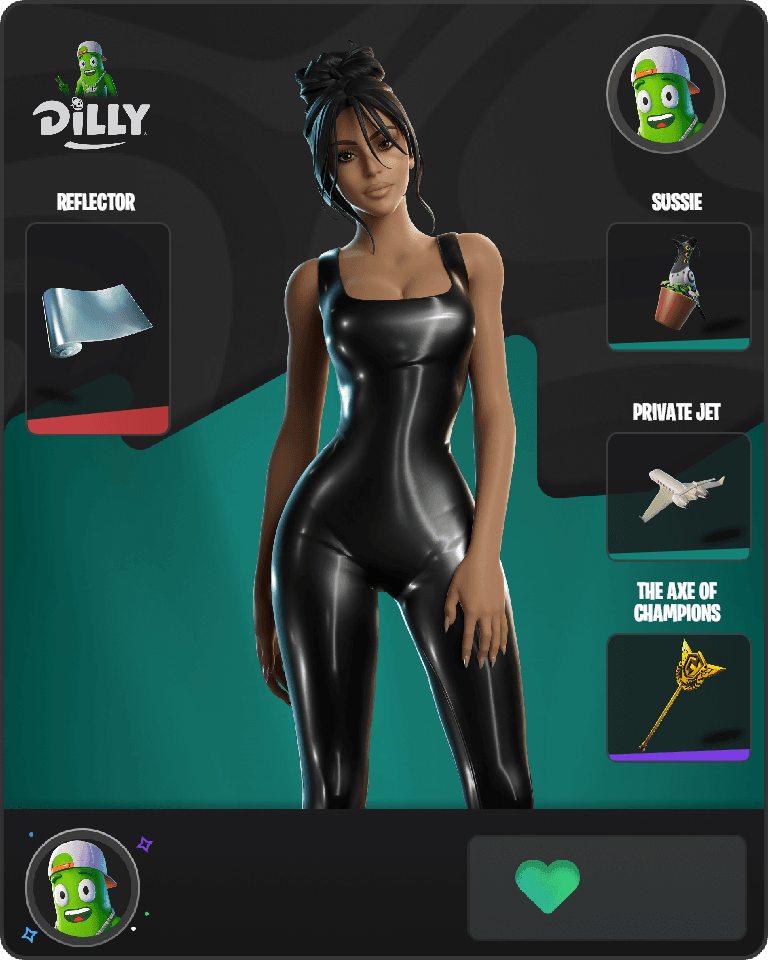 Iconic Kim Kardashian Fortnite combo