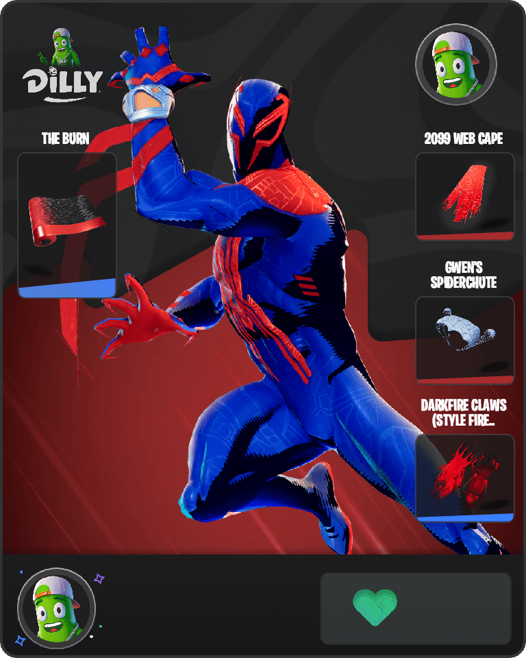 Spider-Man 2099 Fortnite combo
