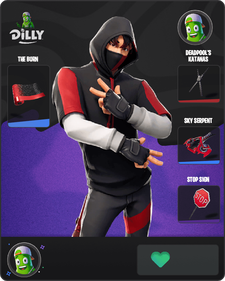 IKONIK Fortnite combo