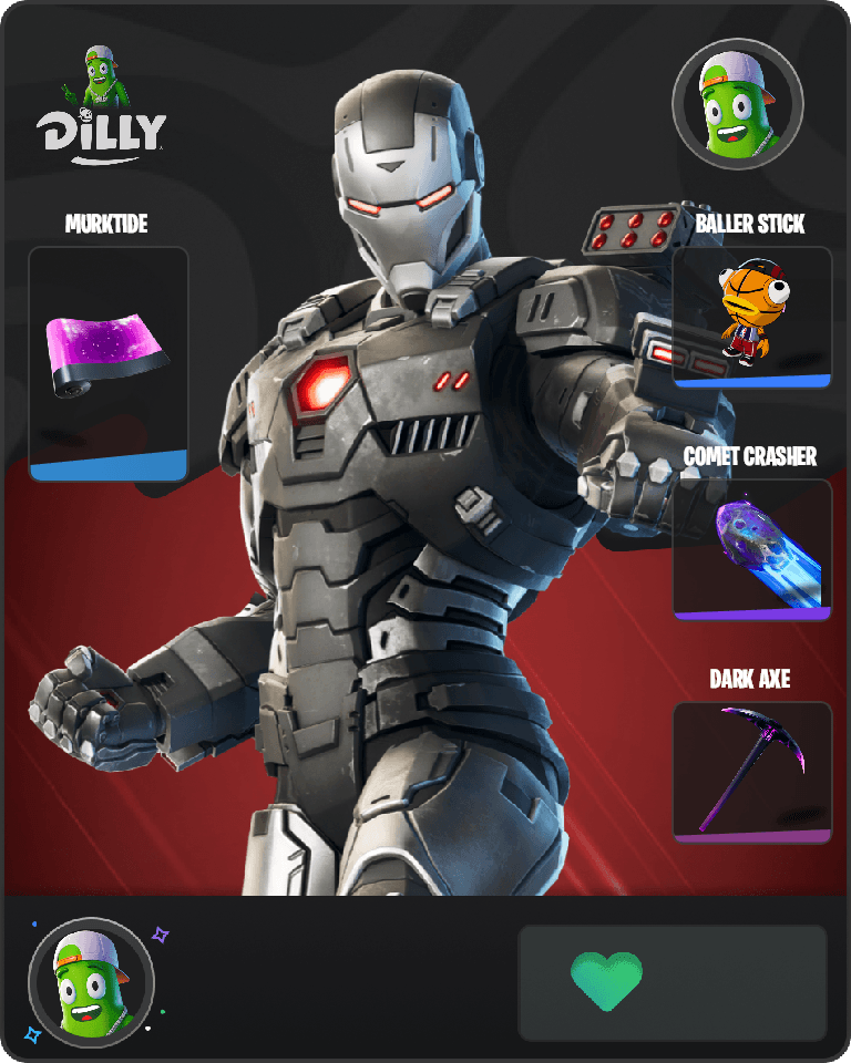 War Machine Fortnite combo