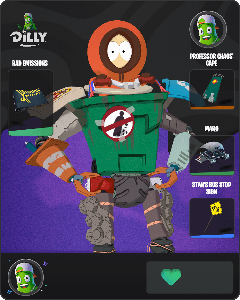 Kenny McCormick Fortnite combo