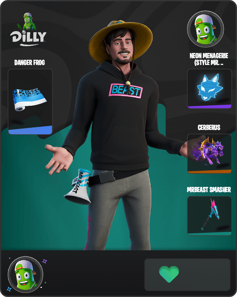 MrBeast Fortnite combo