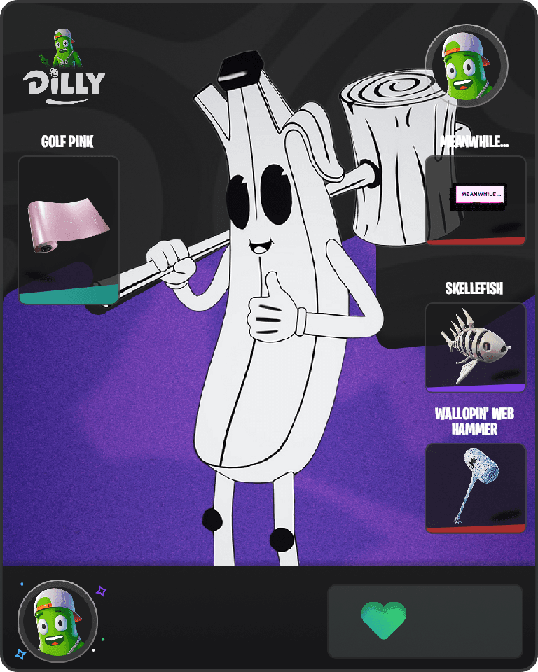 Toon Peely Fortnite combo