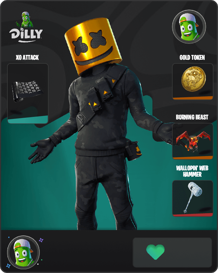 Marshmello Fortnite combo
