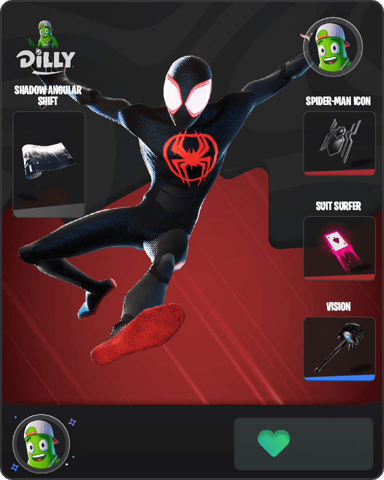 Spider-Man (Miles Morales) Fortnite combo