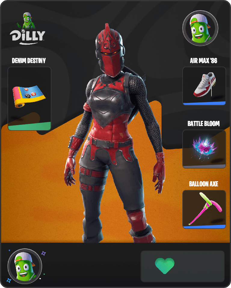 Red Knight Fortnite combo